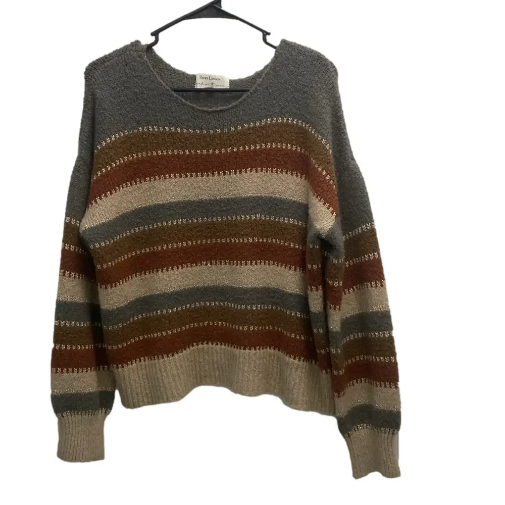 Haley London Knit Sweater Size Large Woman’s Long Sleeve L - Picture 2 of 9